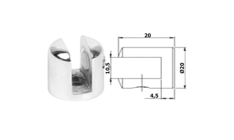 AK107 Glass Fittings