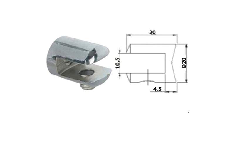 AK108 Glass Fittings