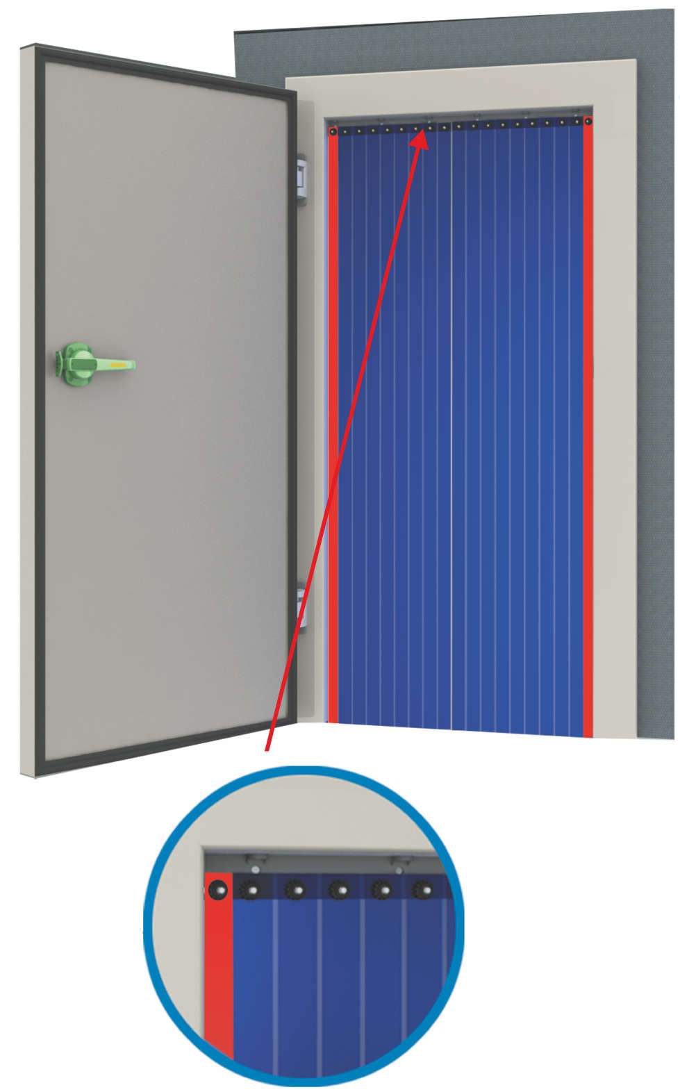 Pvc Curtain Doors
