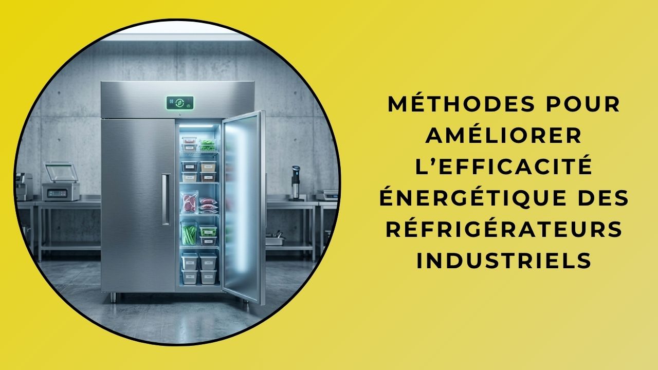 Méthodes d'amélioration de l'efficacité énergétique dans l'utilisation des réfrigérateurs industriels