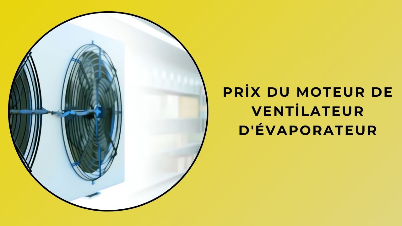Prix du moteur du ventilateur de l’évaporateur