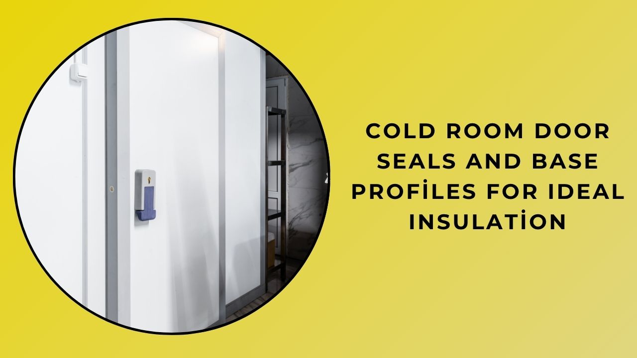Ideal Insulation with Cold Room Door Seals and Base Profiles