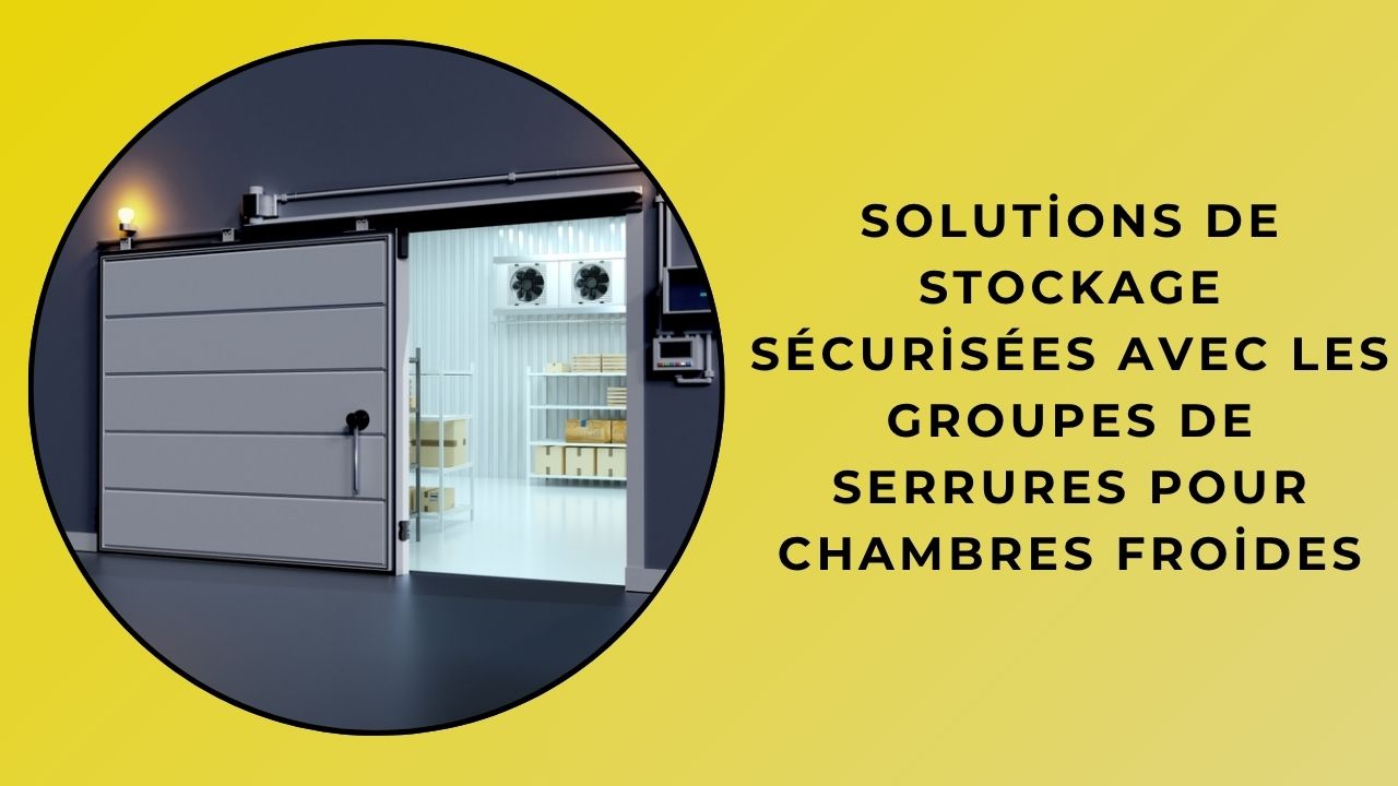 Solutions De Stockage Sécurisé Avec Ensembles De Serrures Pour Chambre Froide