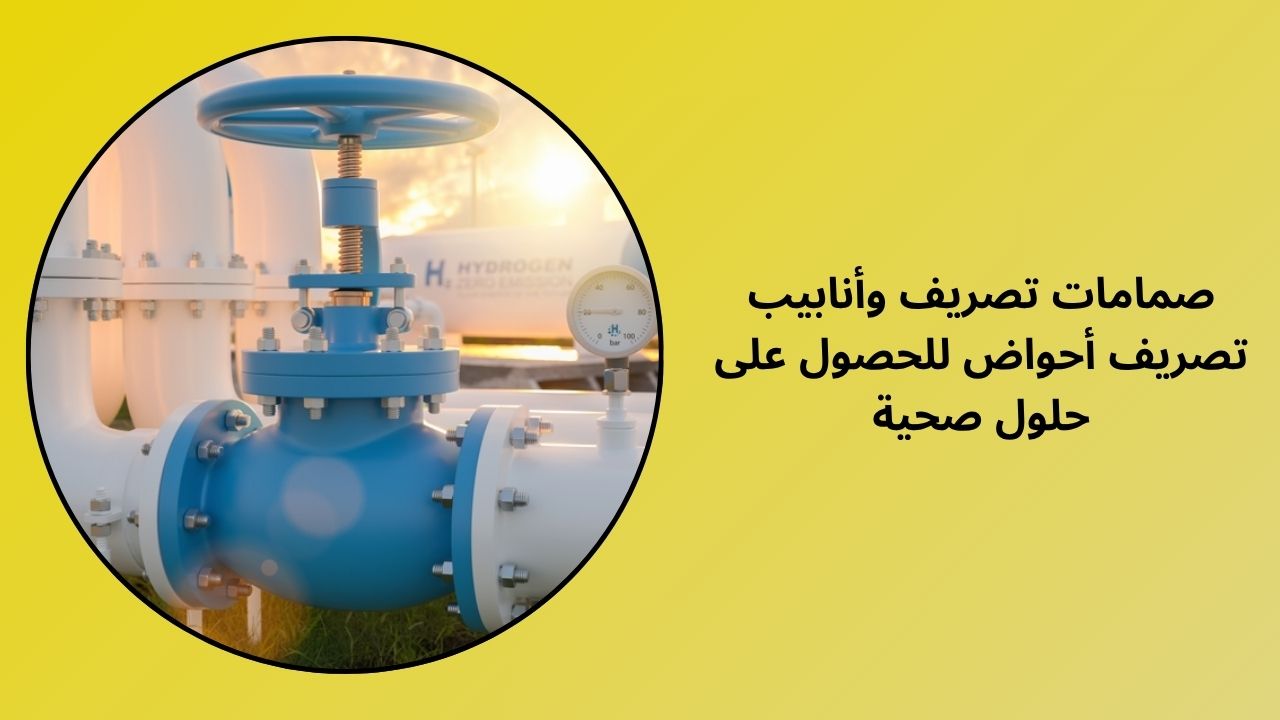 حلول صحية مع صمامات الصرف وأنابيب تصريف الأحواض