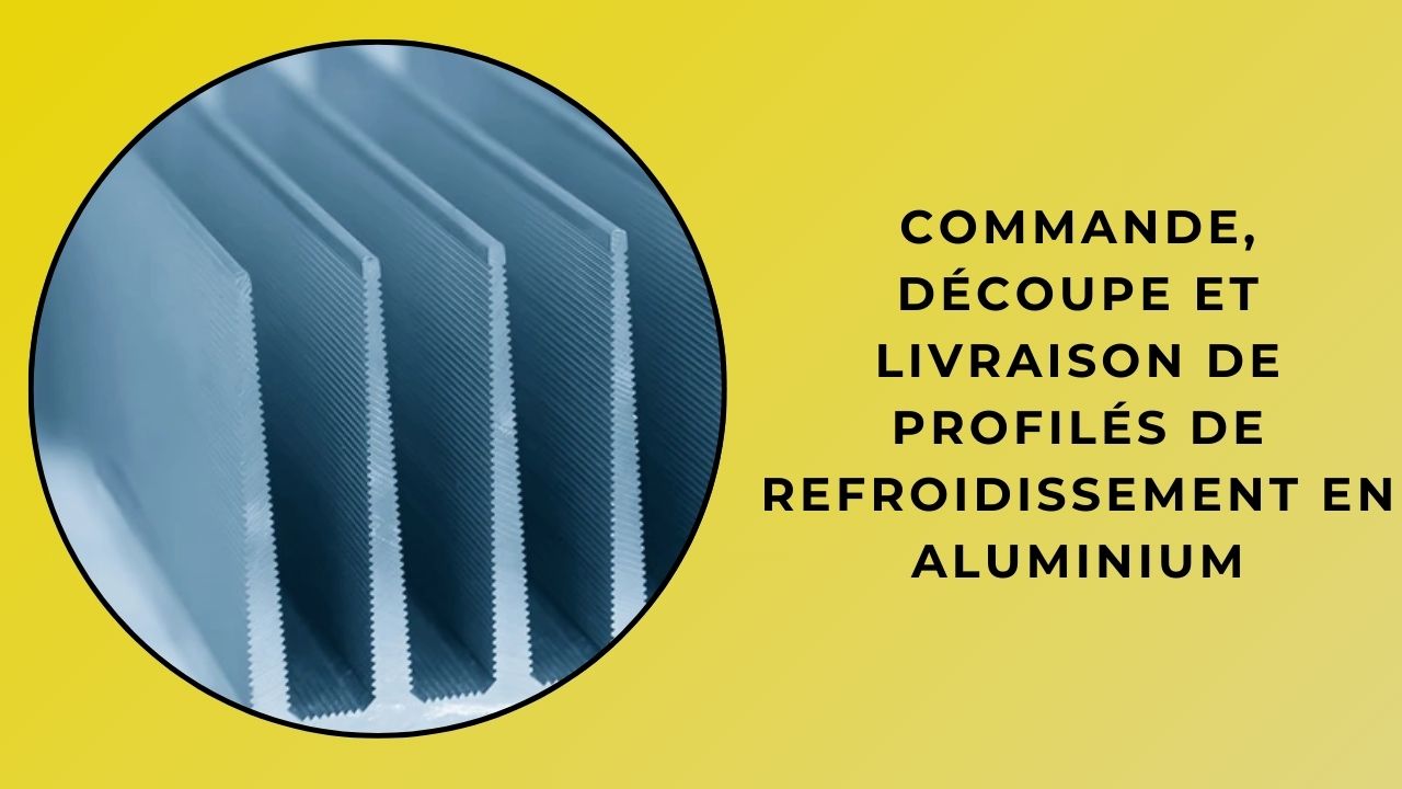 Commande De Profil De Refroidissement En Aluminium Découpe Et Livraison Commande De Profil De Refroidissement En Aluminium Découpe Et Livraison