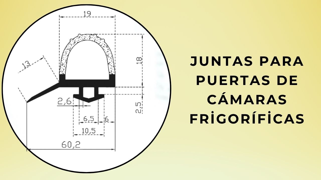 Juntas de Puertas para Cámaras Frigoríficas