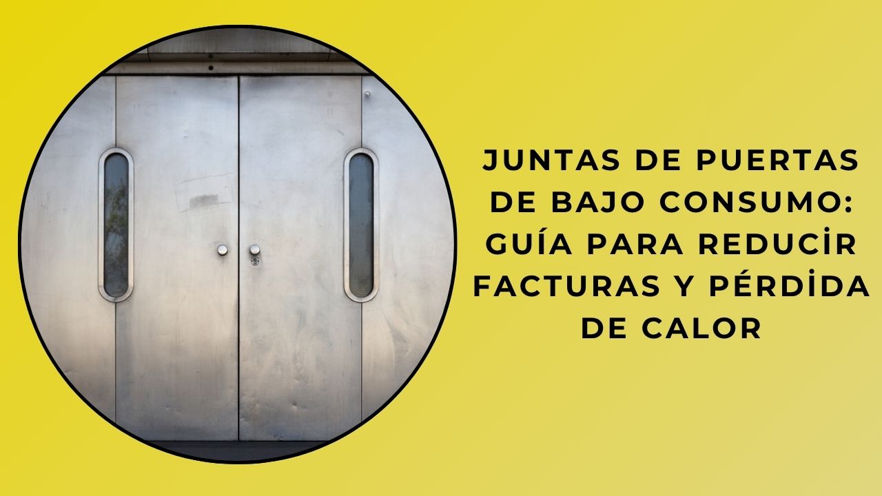 Juntas De Puertas De Bajo Consumo: Guía Para Reducir Facturas Y Pérdida De Calor Juntas De Puertas De Bajo Consumo: Guía Para Reducir Facturas Y Pérdida De Calor