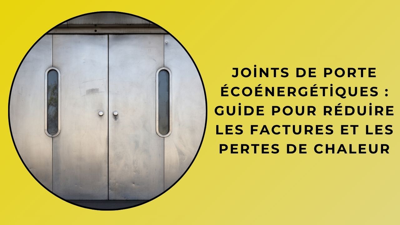 Joints De Porte Écoénergétiques : Guide Pour Réduire Les Factures Et Les Pertes De Chaleur Joints De Porte Écoénergétiques : Guide Pour Réduire Les Factures Et Les Pertes De Chaleur
