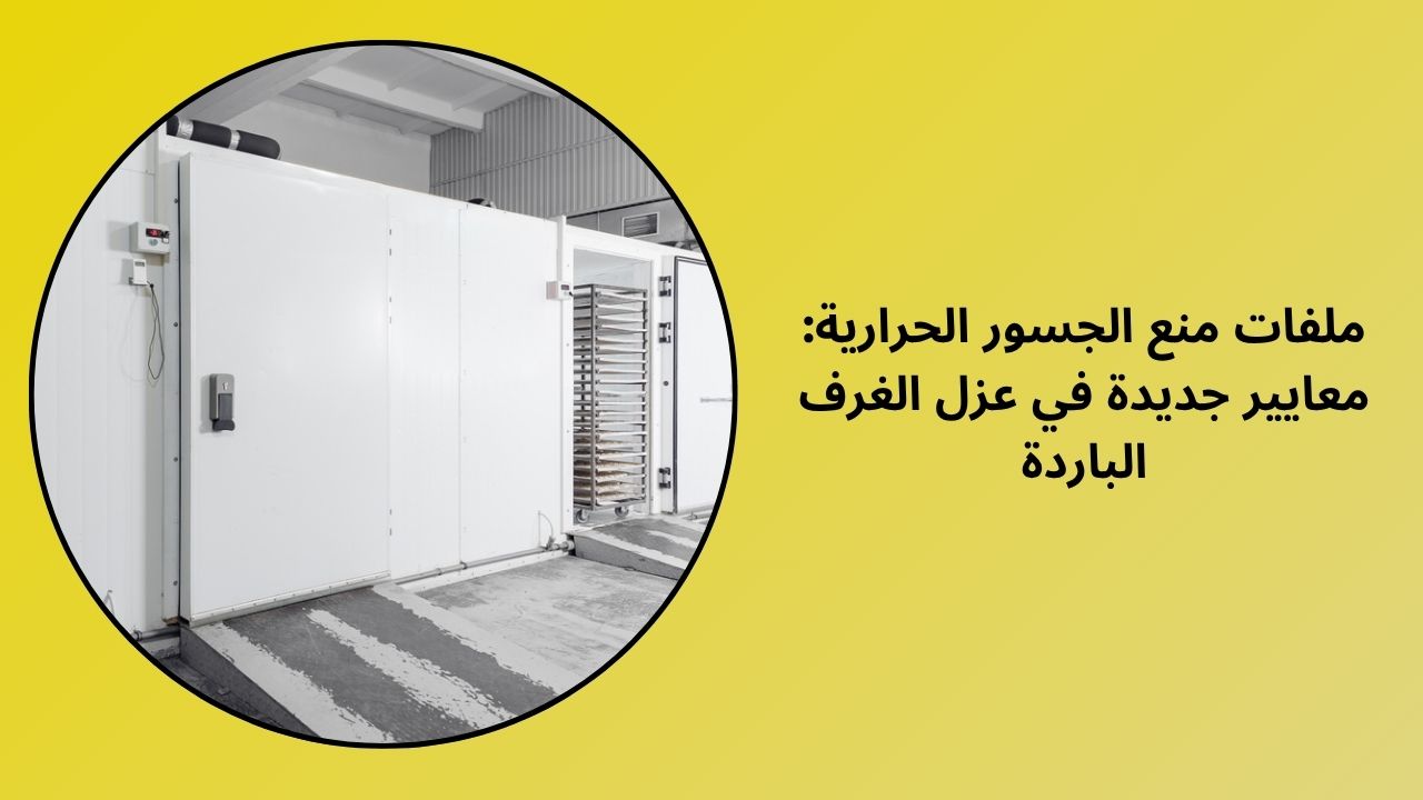 ملفات منع الجسور الحرارية: معايير جديدة في عزل الغرف الباردة ملفات منع الجسور الحرارية: معايير جديدة في عزل الغرف الباردة